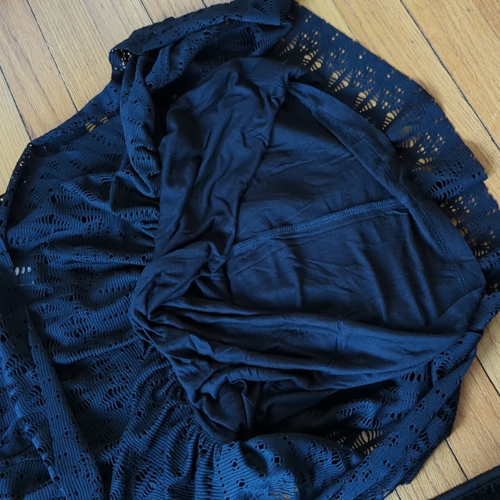 NWT Moulinette Soeurs Anthropologie Eyelet Ruffle Skirt size small - Picture 7 of 11